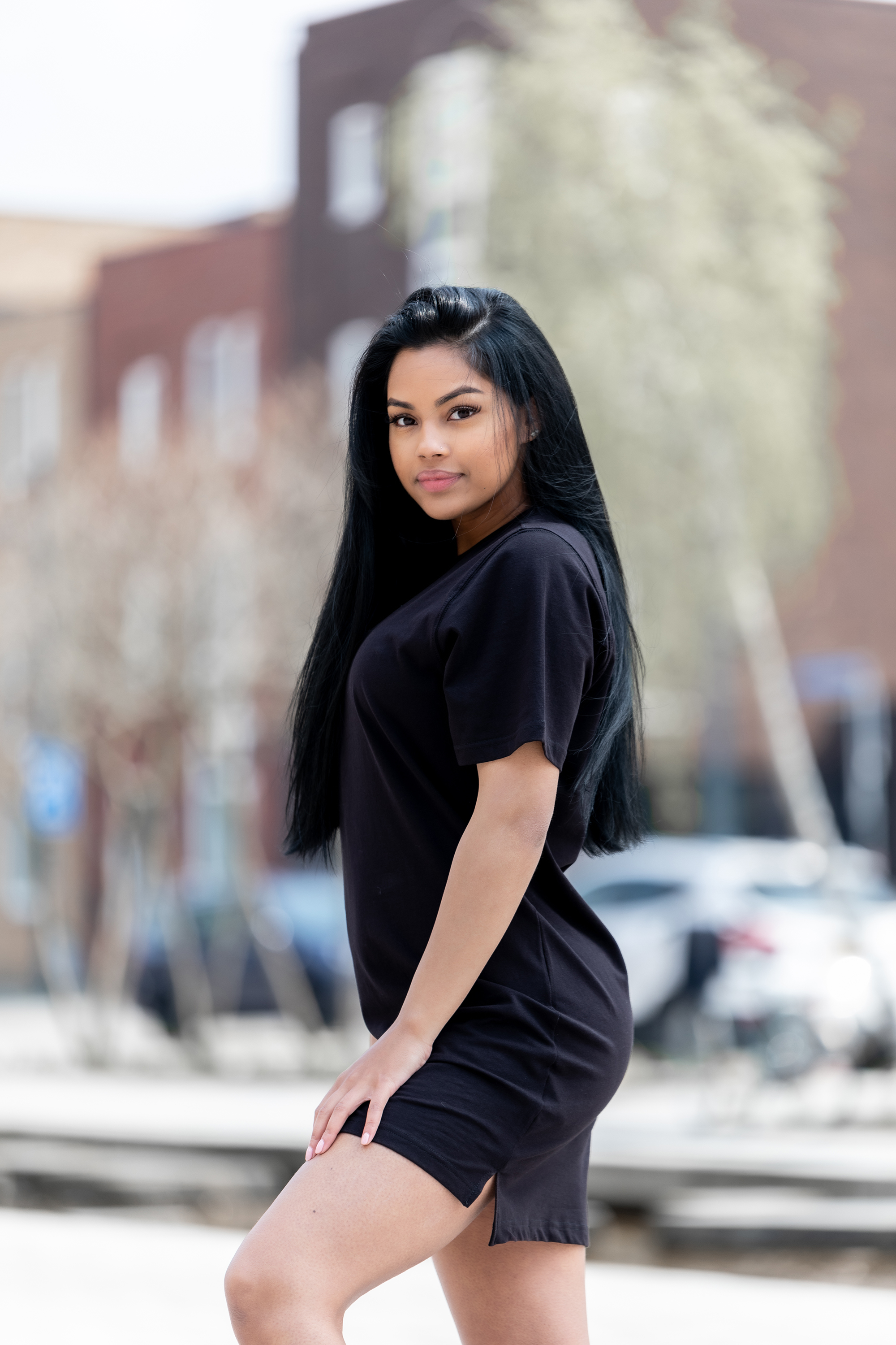Neenah T-Shirt Dress, black - 11
