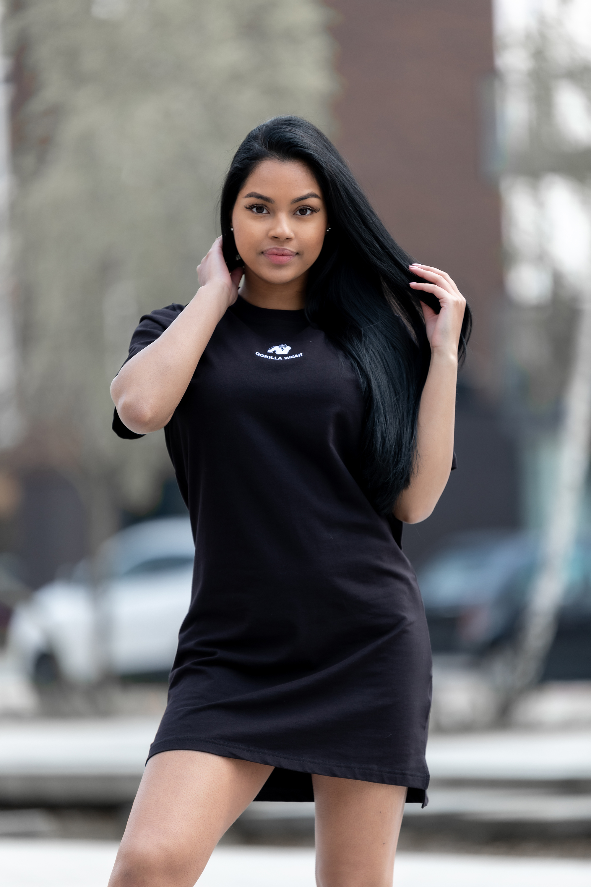 Neenah T-Shirt Dress, black - 10