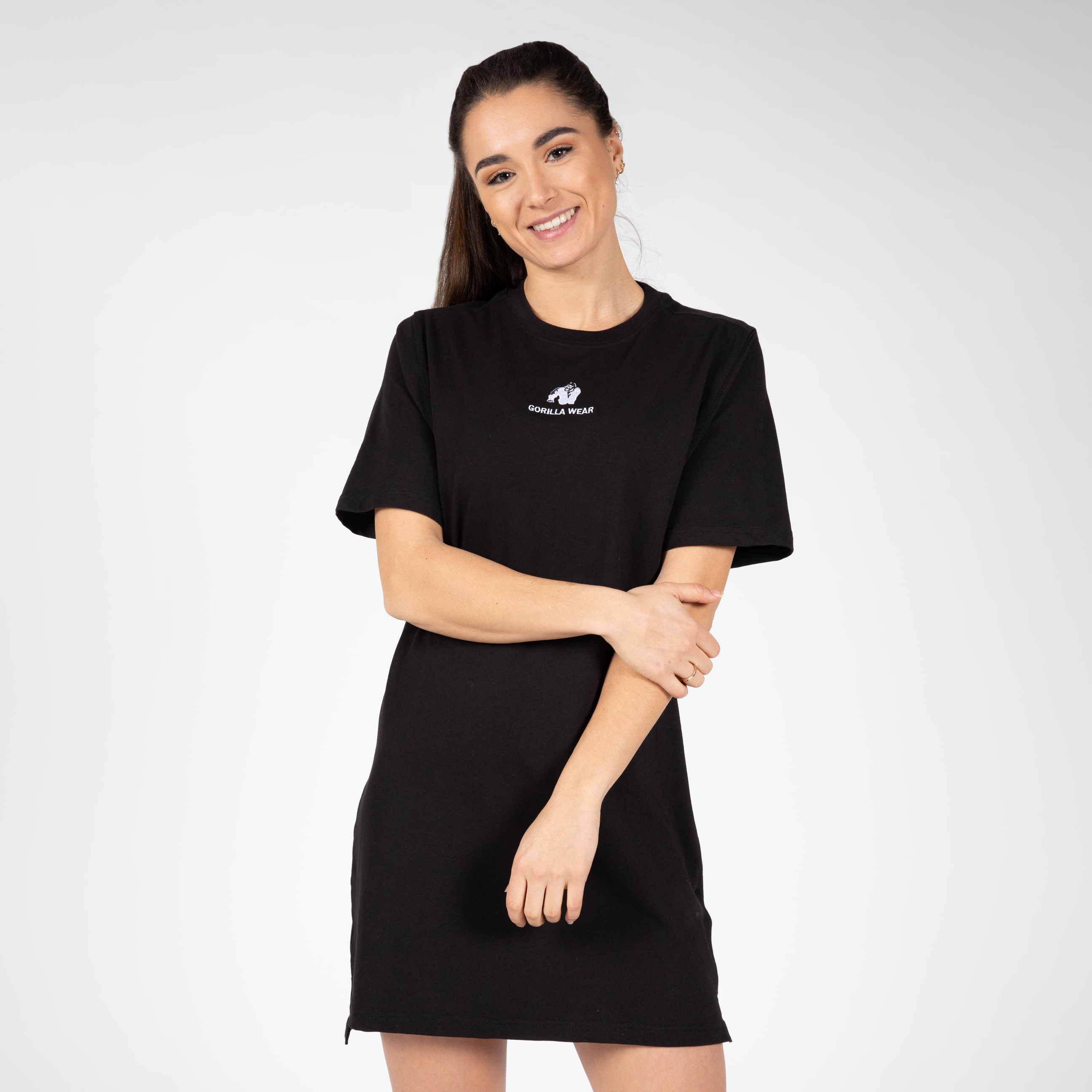 Neenah T-Shirt Dress, black