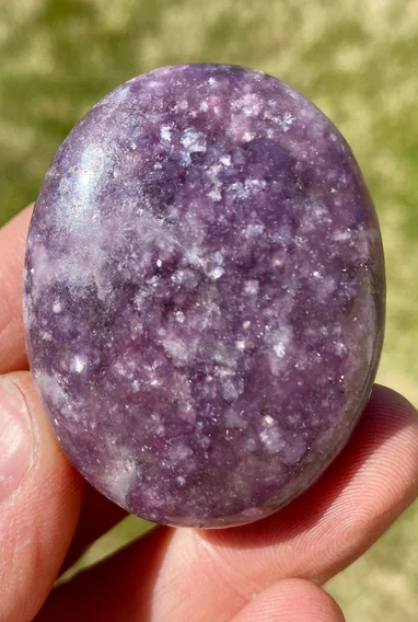 Pebbles "No Worry Stone" - Lepidolit - 3