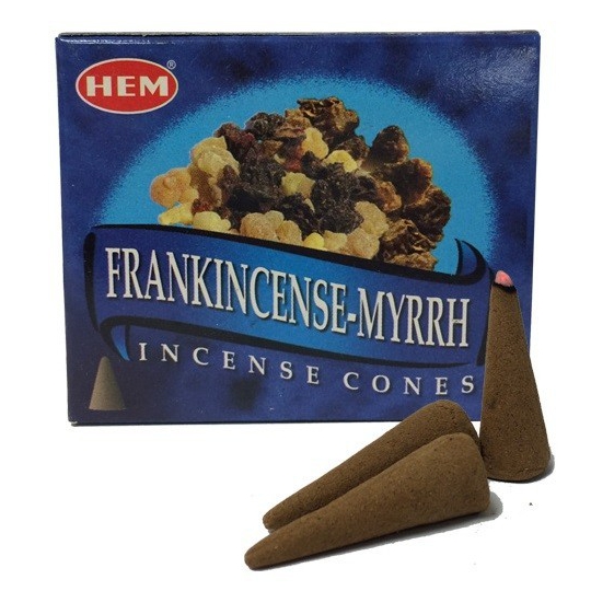 Frankincense-Myrrh Rökelsekoner - Hem