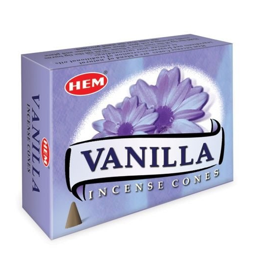 Vanilla Rökelsekoner - Hem