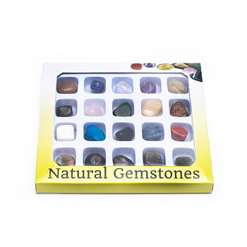 Giftbox With 20 Tumbled Gemstones