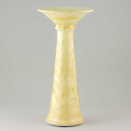 Isak Isaksson (2020) Unique Vase with Yellow Crystalline Glaze 32 cm