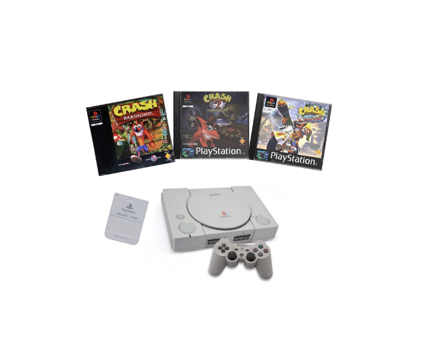 PS1 - Crash Bandicoot paketet