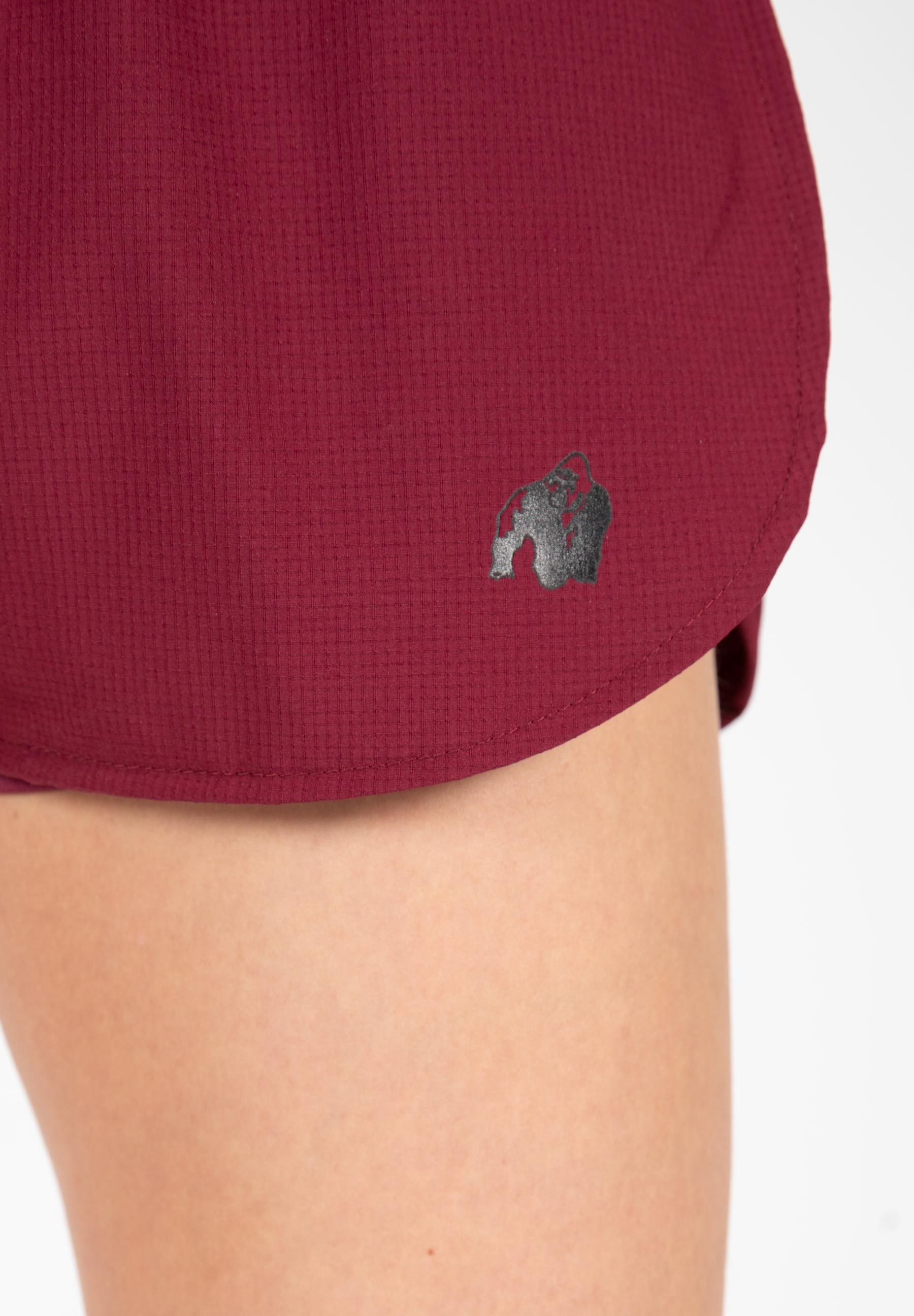 Salina 2-In-1 Shorts, burgundy red - 4