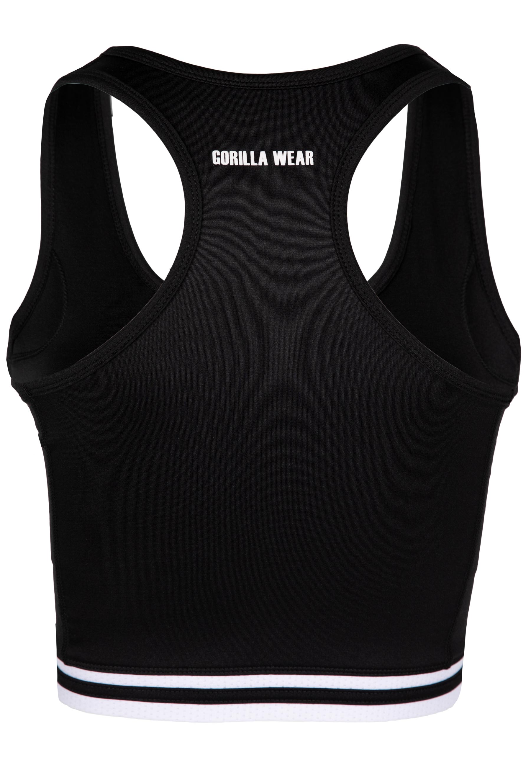 Mesa Zip Front Crop Top, black - 5