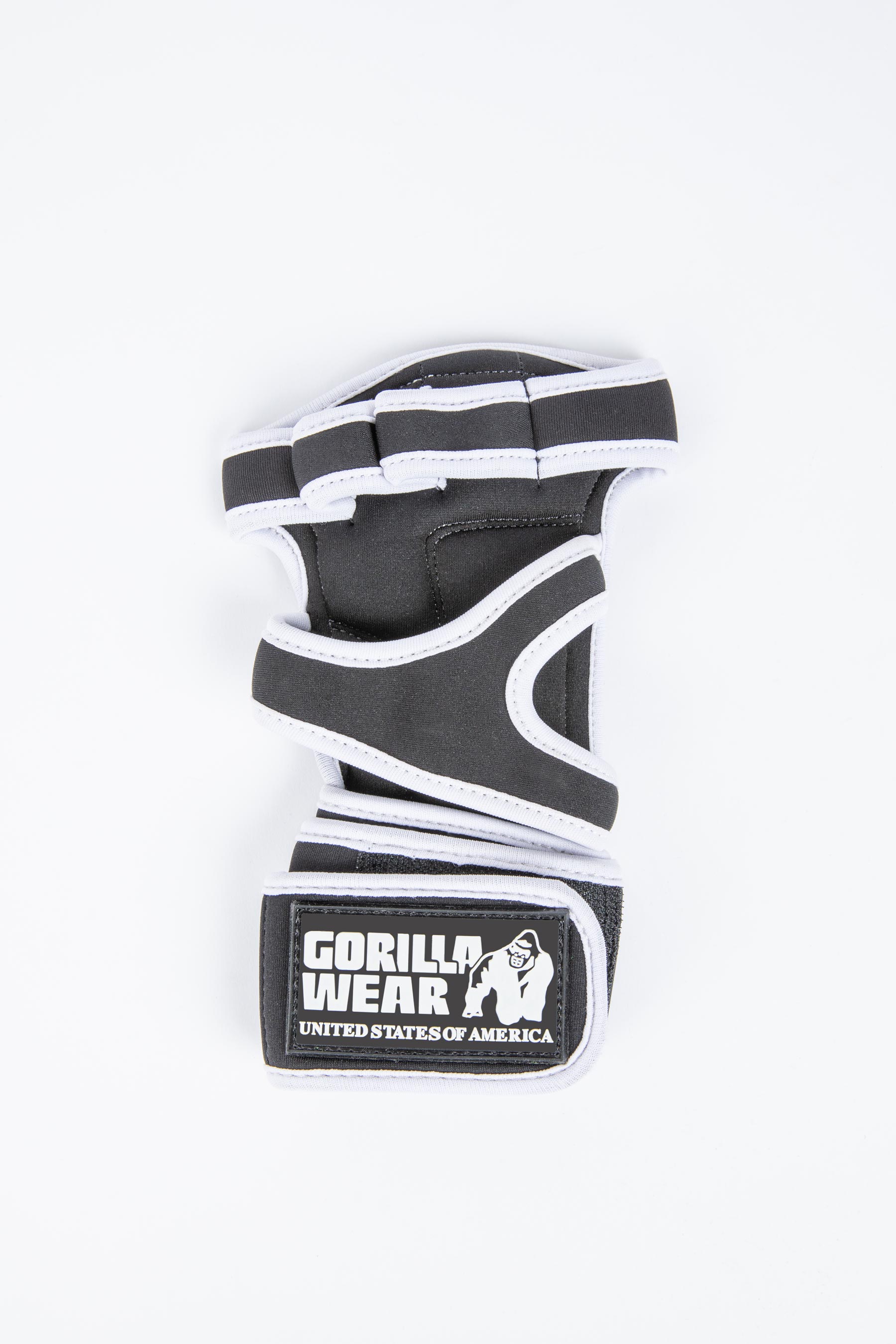 Yuma Weightlifting Workout Gloves, black/white - 3