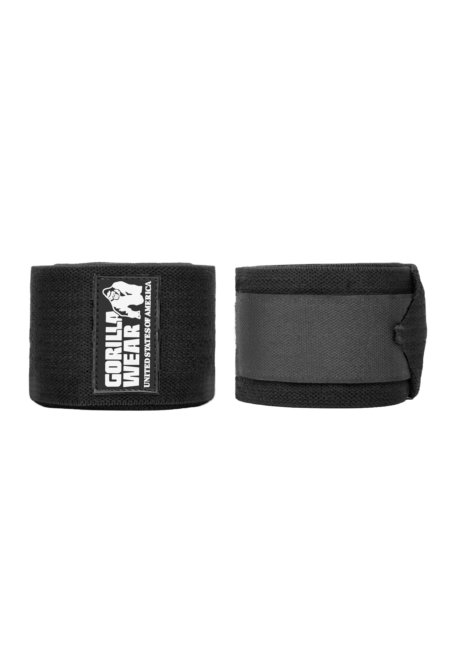 GW Knee Wraps 2,5 m, black - 3
