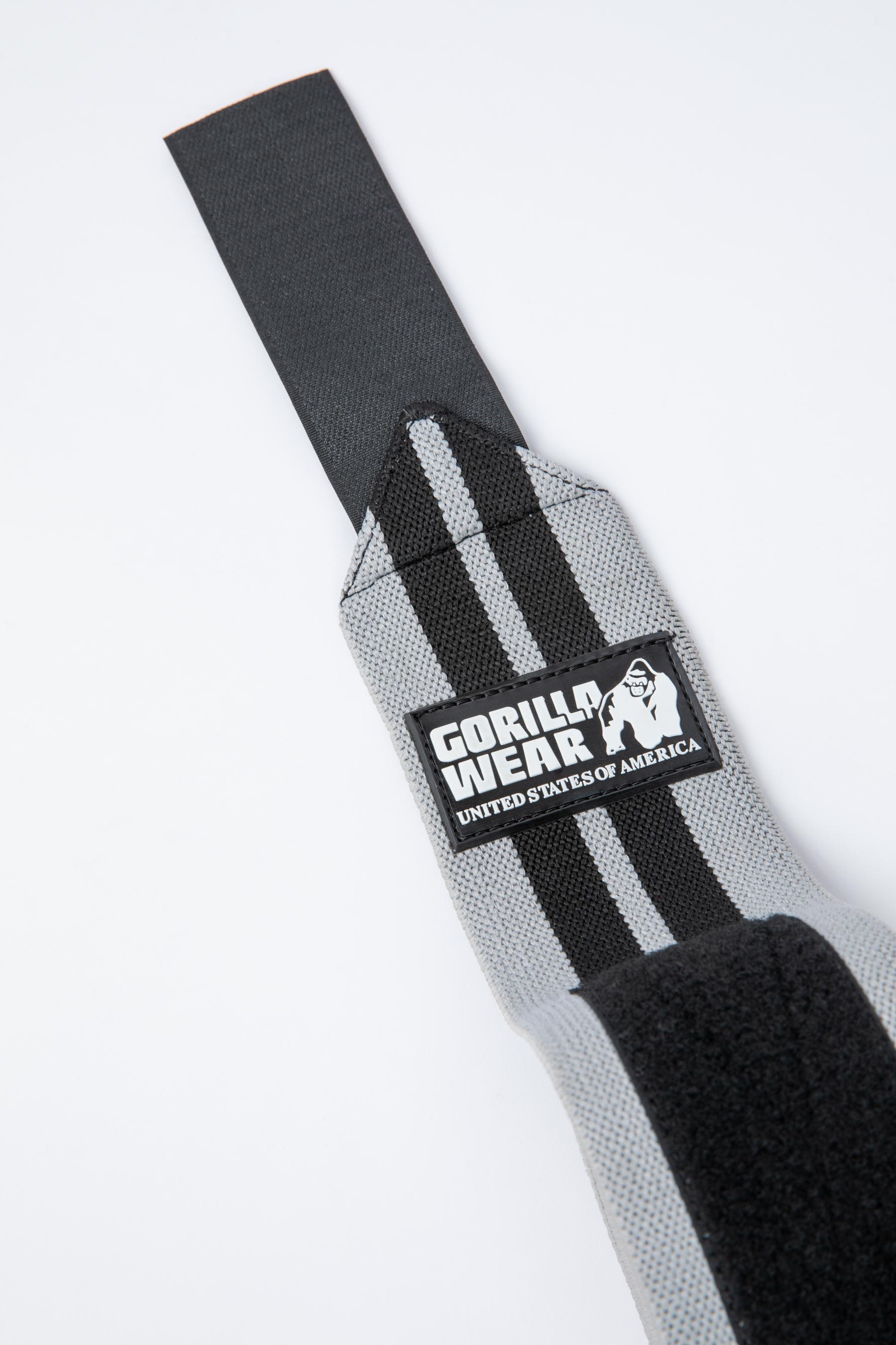 GW Knee Wraps 2 m, grey/black - 4