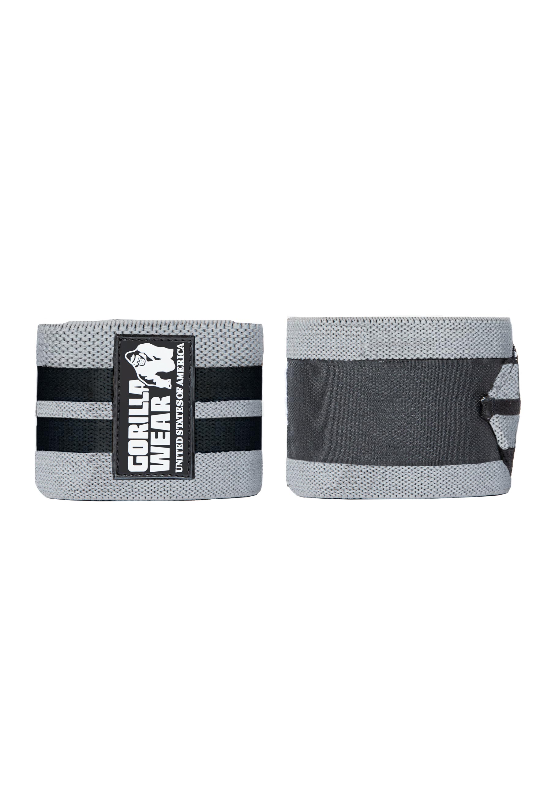 GW Knee Wraps 2 m, grey/black - 3