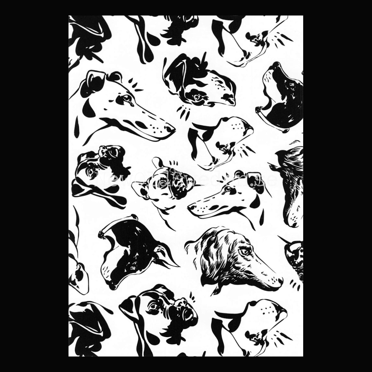 Dog Party 2020 - Dennis Brown - Postcard A6 - 1607 - 2