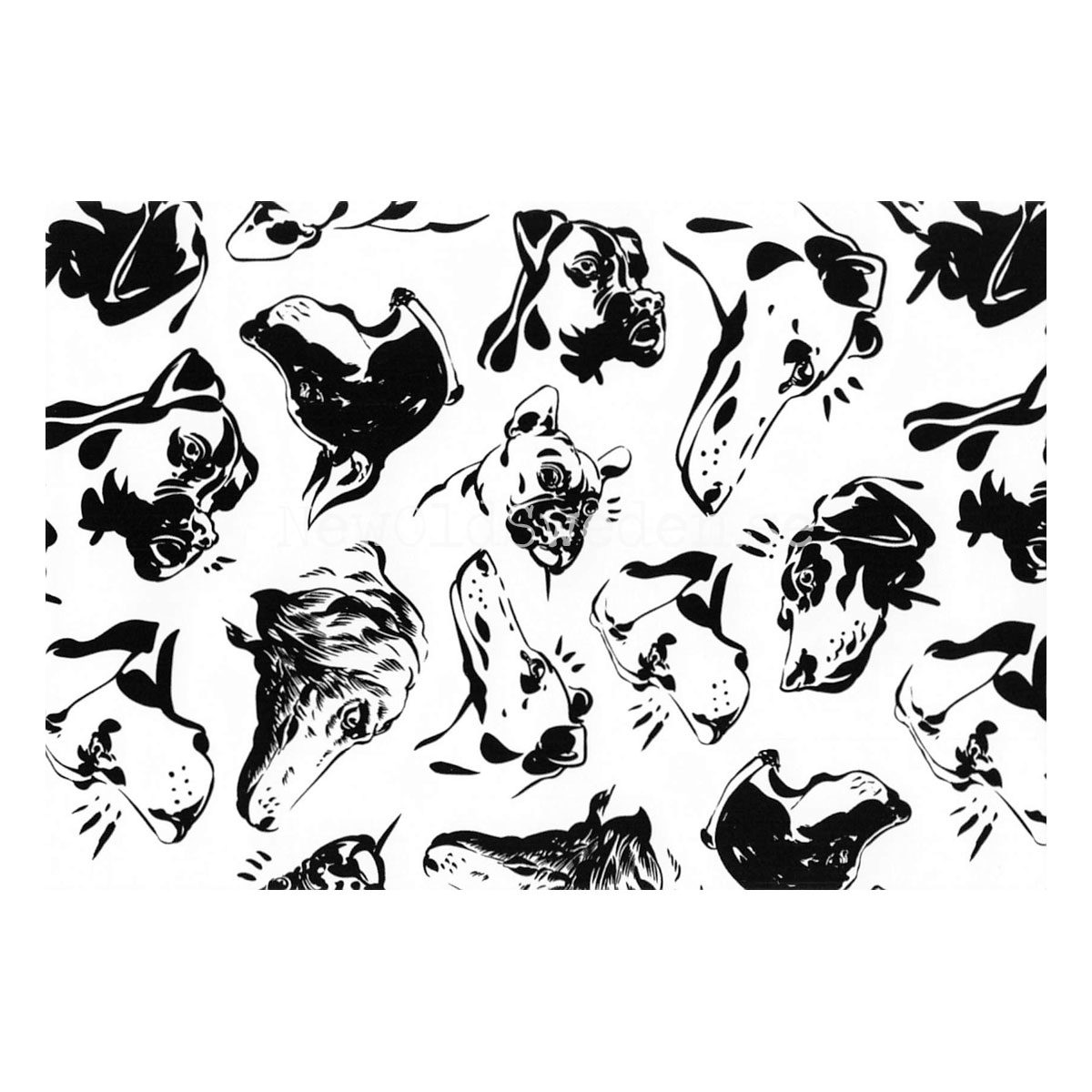 Dog Party 2020 - Dennis Brown - Postcard A6 - 1607 - 5