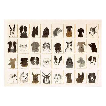 32 Dogs 2018 - Holly Frean - Postcard A6 - 1607