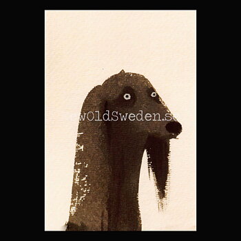 Saluki 2019 - Holly Frean - Postcard A6 - 1607