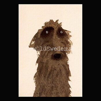 Irish Wolfhound 2019 - Holly Frean - Postcard A6 - 1607