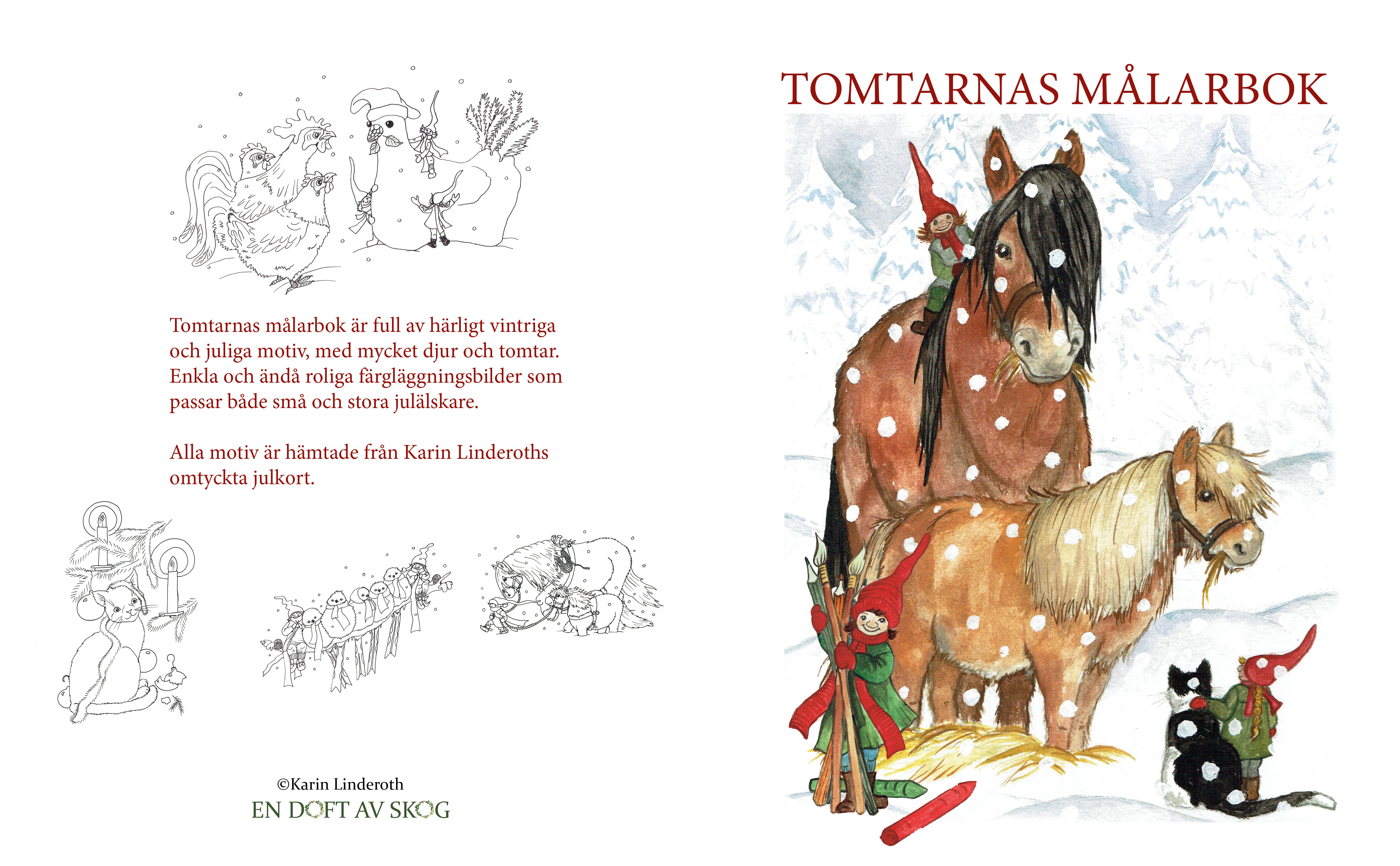 Tomtarnas målarbok - 2