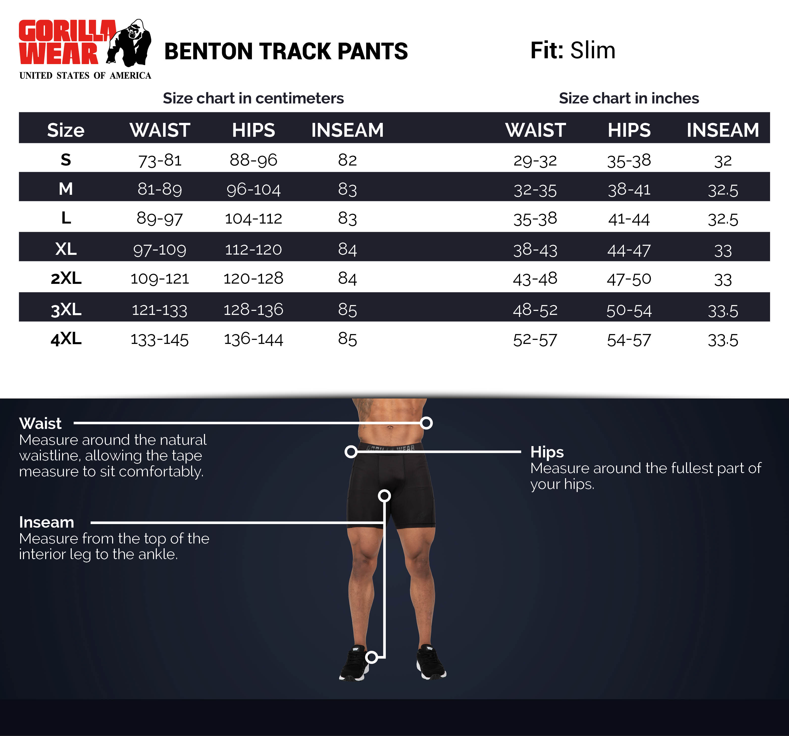 Benton Track Pants, black - 3