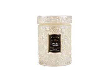 Voluspa Santal Vanille Mini Glass Jar 