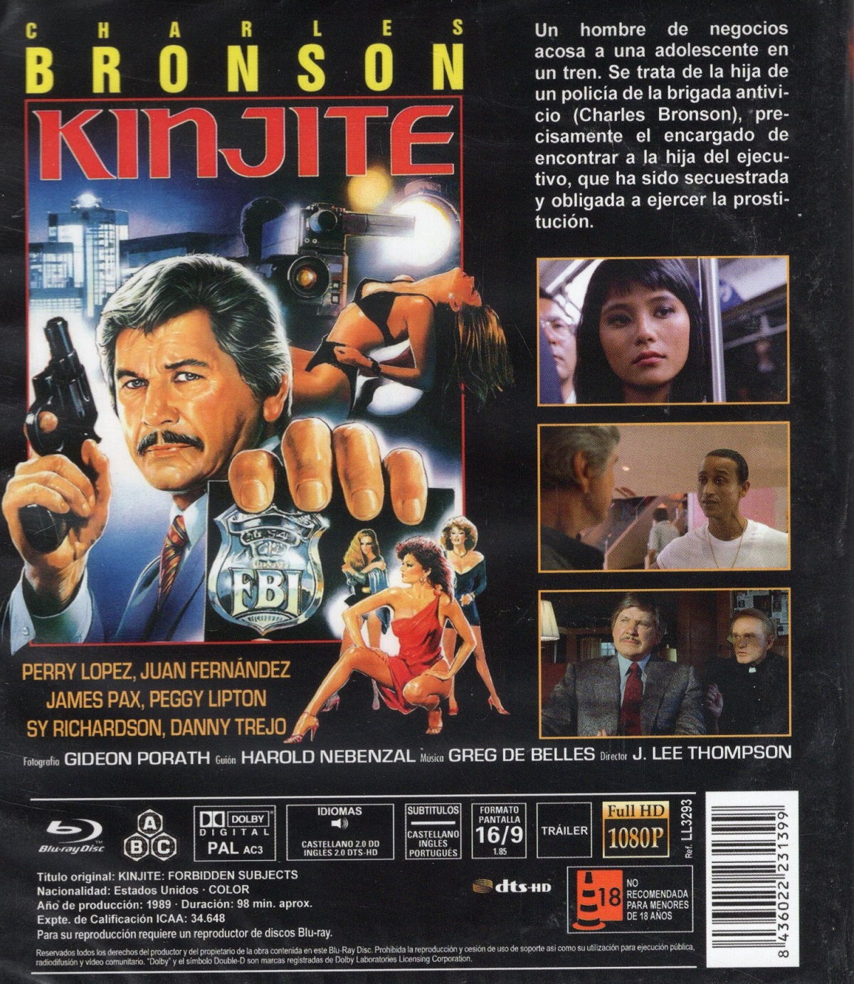 Kinjite (ej svensk text) (Blu-ray) - 2