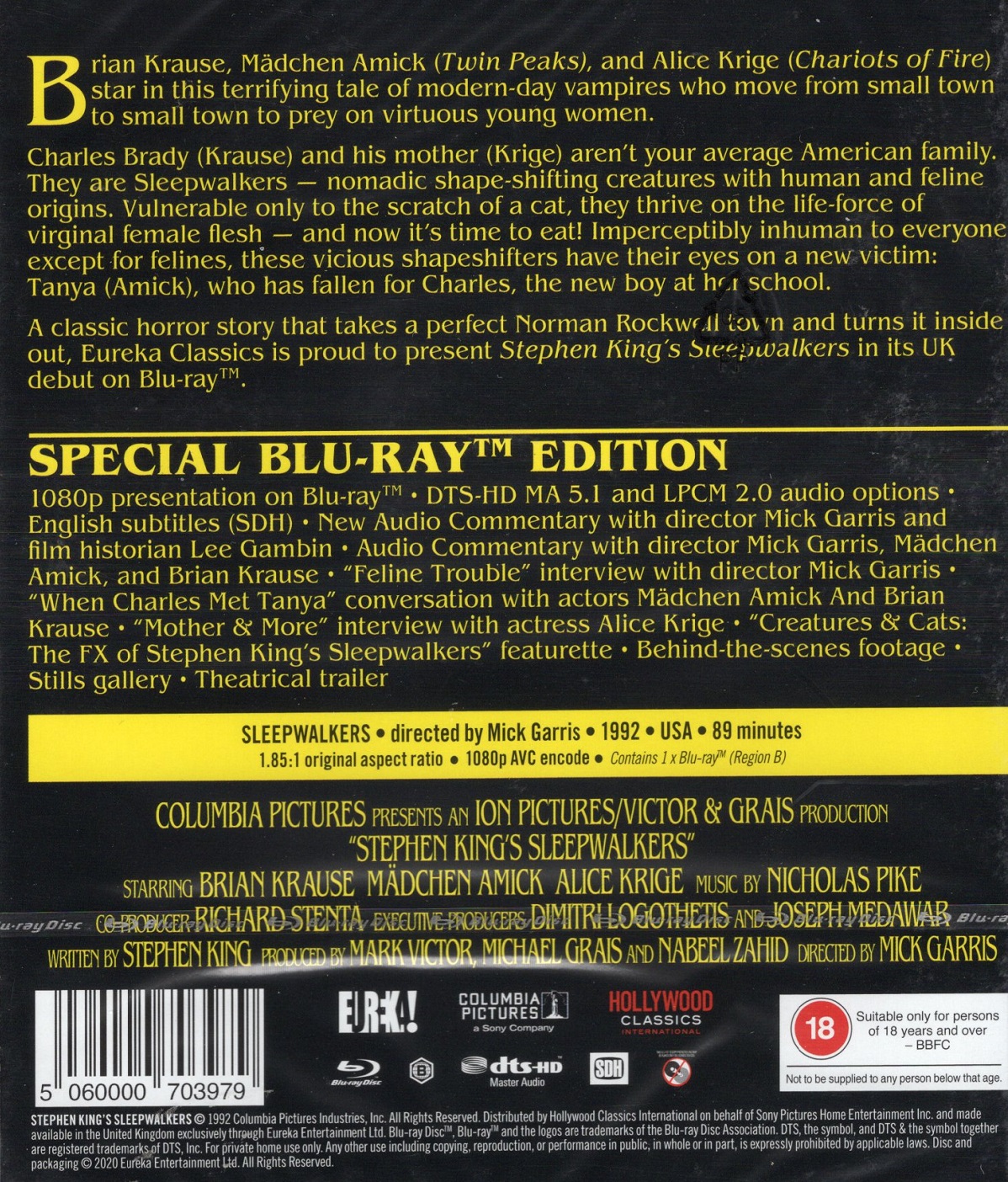 Sleepwalkers (ej svensk text) (Blu-ray) - 2