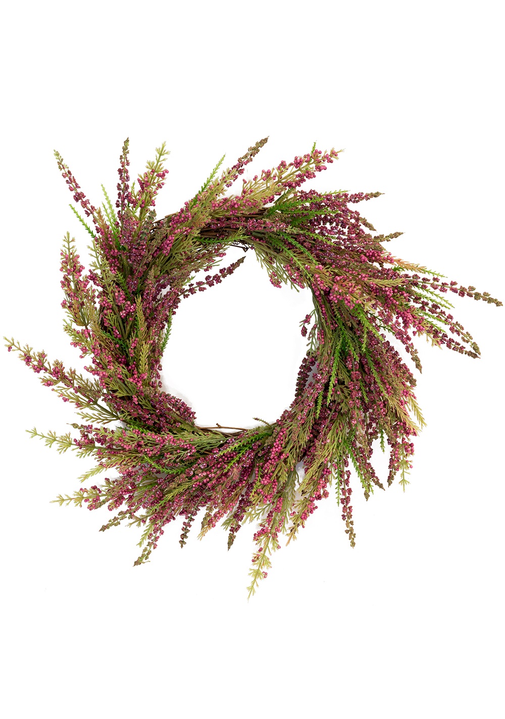 Krans - Ljung - Cerise - Ø 40 cm - 2