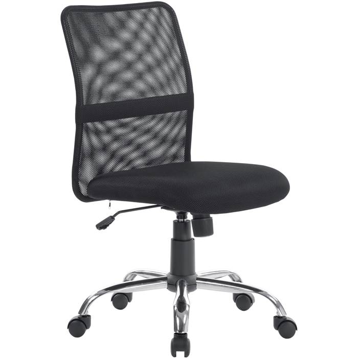 Stol Ness mesh u armstöd svart - 3