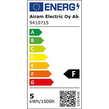 LED E27 Klot 4,5W 3-dim Klar