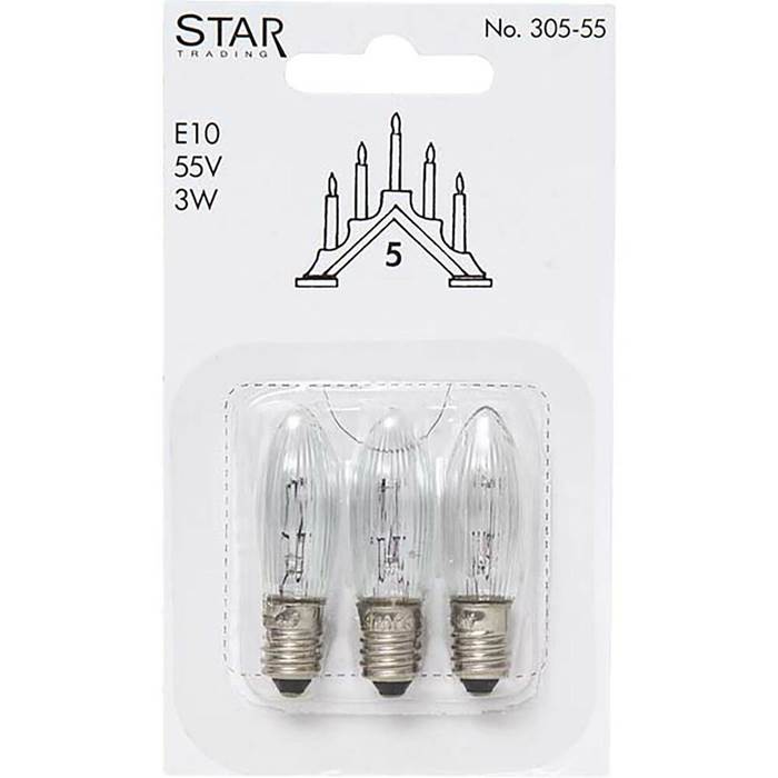 Reservlampa 4-5-arm 3/fp - 3