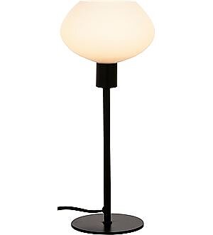 BELL bordlampa hög, svart/vit - Aneta Lighting