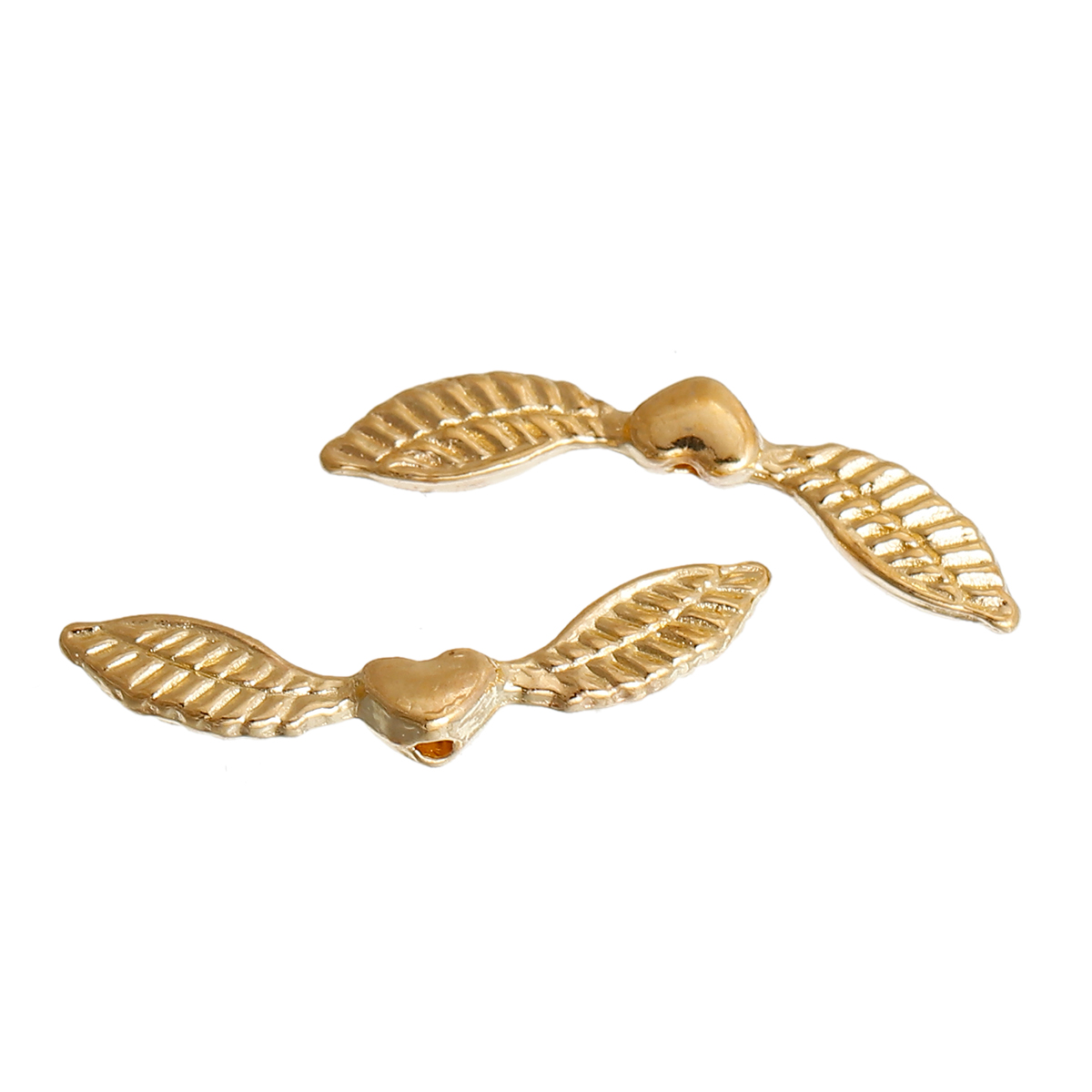 Wings -Gold heart