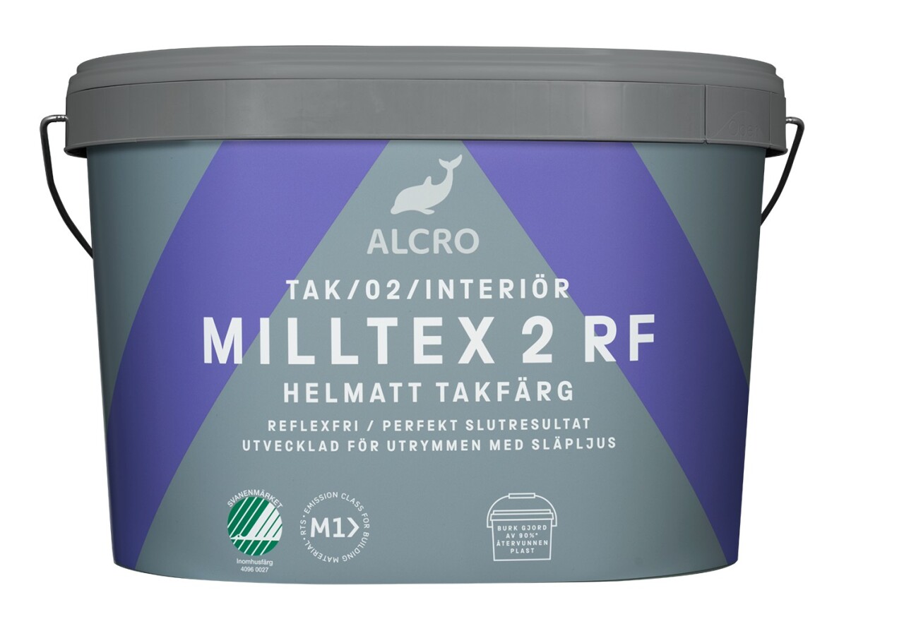 Milltex 2 RF Helmatt Takfärg Bas A 10L