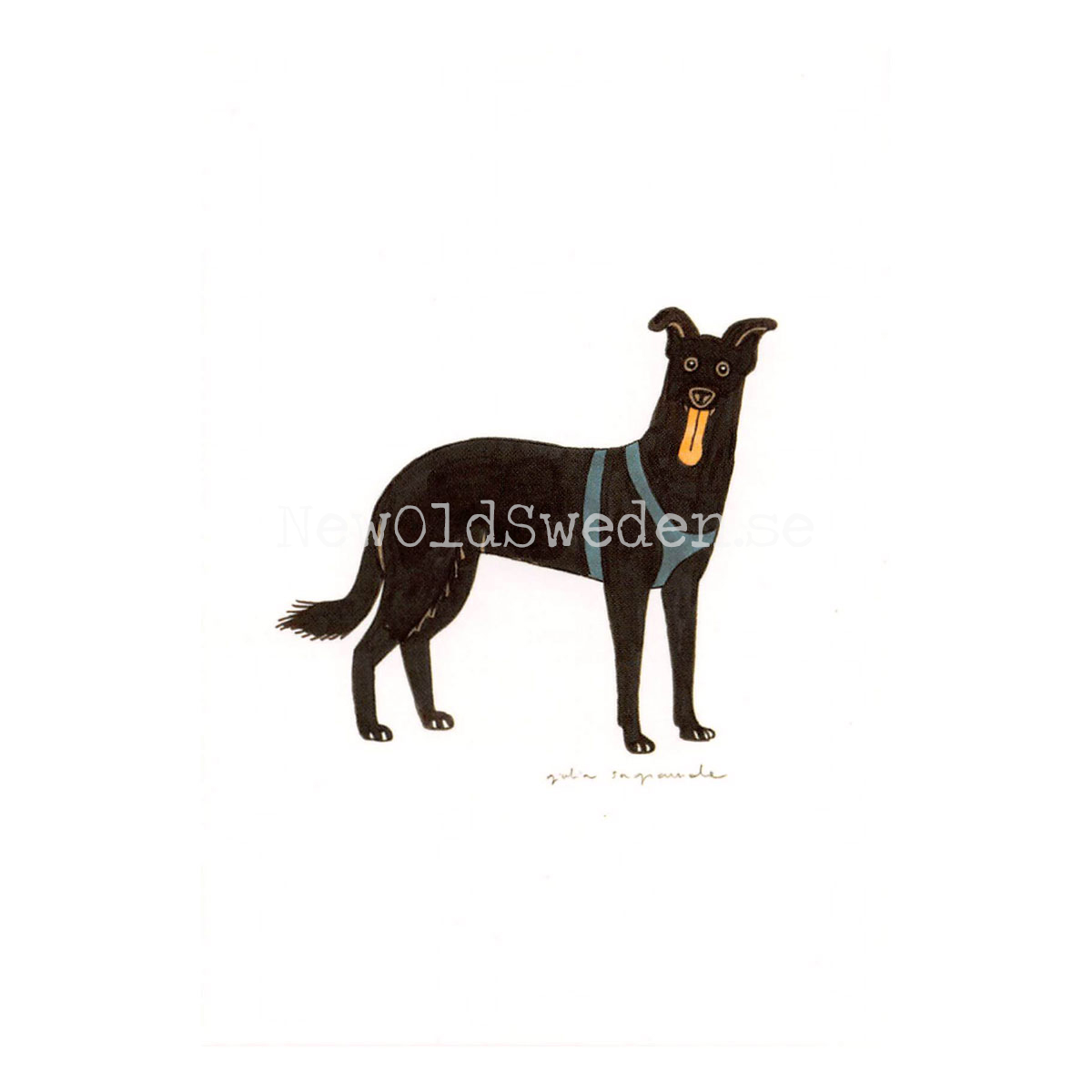Working Dog 2019 - Giulia Sagramola - Postcard A6 - 1607 - 2