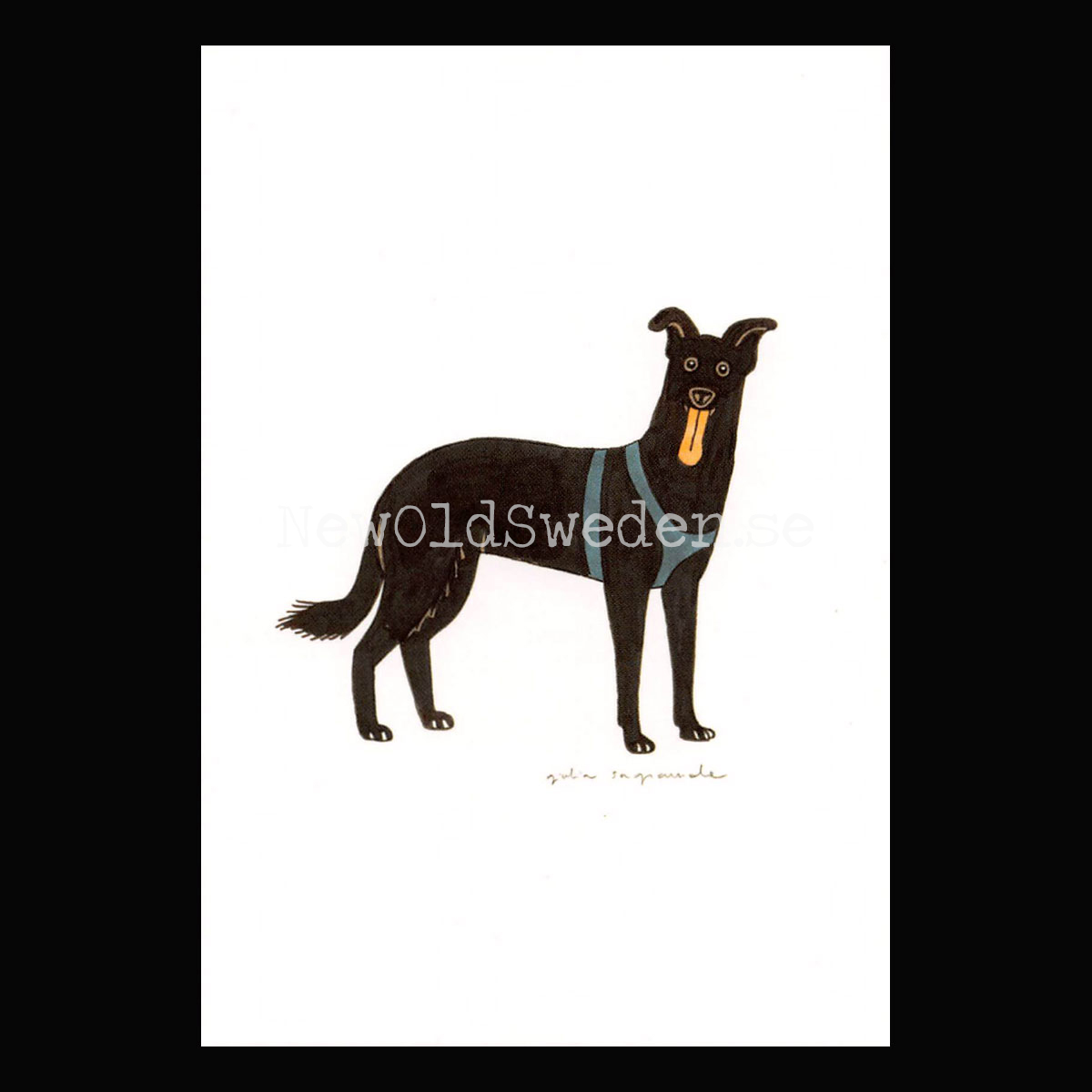 Working Dog 2019 - Giulia Sagramola - Postcard A6 - 1607