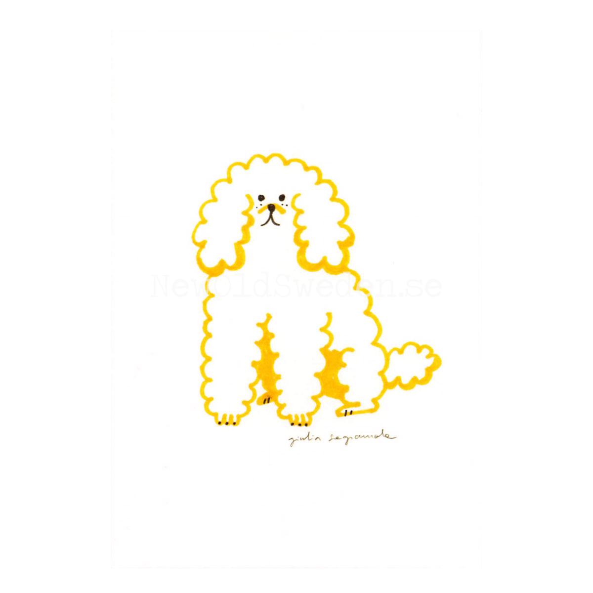 Fluffy Cloud 2019 - Giulia Sagramola - Postcard A6 - 1607 - 2