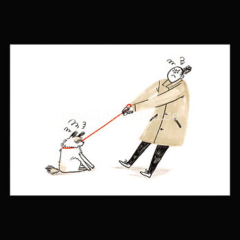 Lazy Dog 2017 - Giulia Sagramola - Postcard A6 - 1607