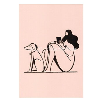 Atlas and Lilia 2018 - Timo Kuilder - Postcard A6 - 1607