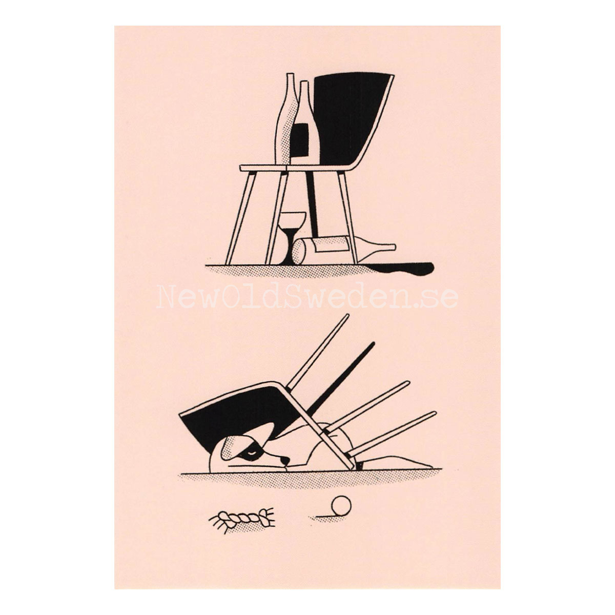 Chairs 2019 - Timo Kuilder - Postcard A6 - 1607 - 2