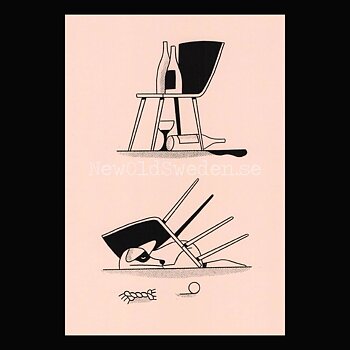 Chairs 2019 - Timo Kuilder - Postcard A6 - 1607