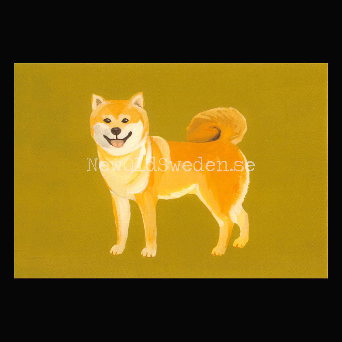 Shiba Inu 2020 - Mia Johnson - Postcard A6 - 1607