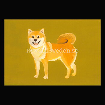 Shiba Inu 2020 - Mia Johnson - Postcard A6 - 1607