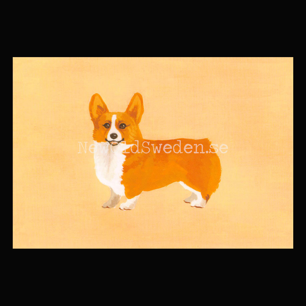 Corgi 2020 - Mia Johnson - Postcard A6 - 1607