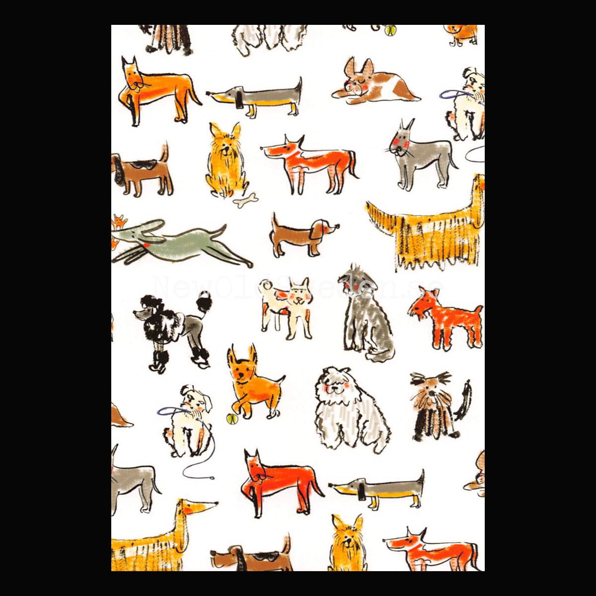 Dogs We Do Adore! 2020 - Mokshini - Postcard A6 - 1607