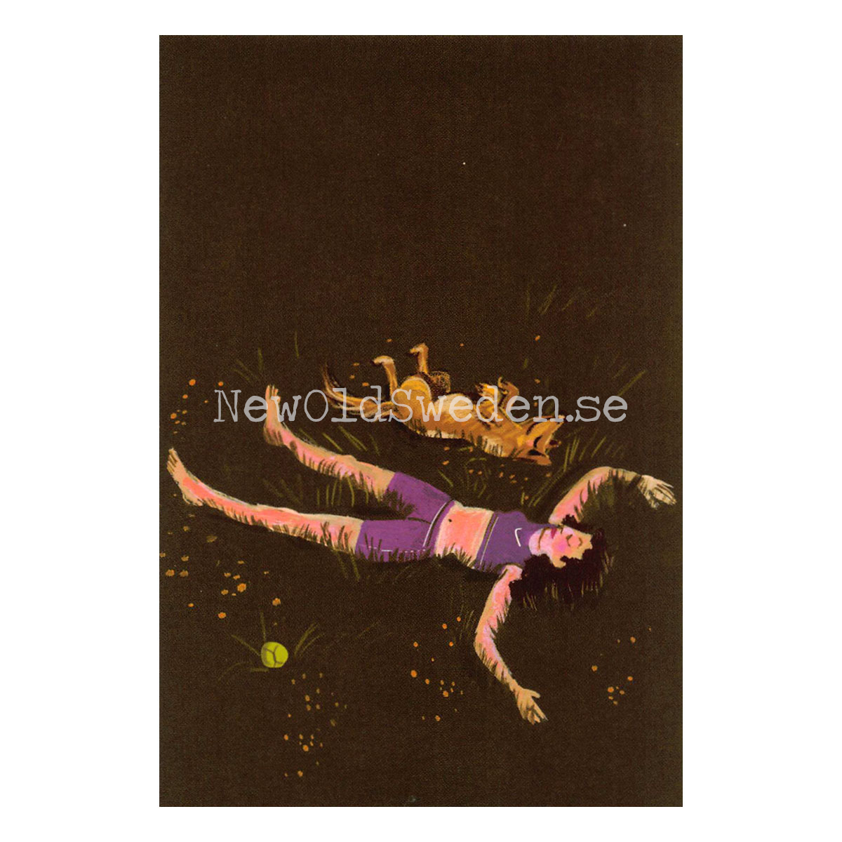 Morning Workout 2020 - Mokshini - Postcard A6 - 1607 - 2