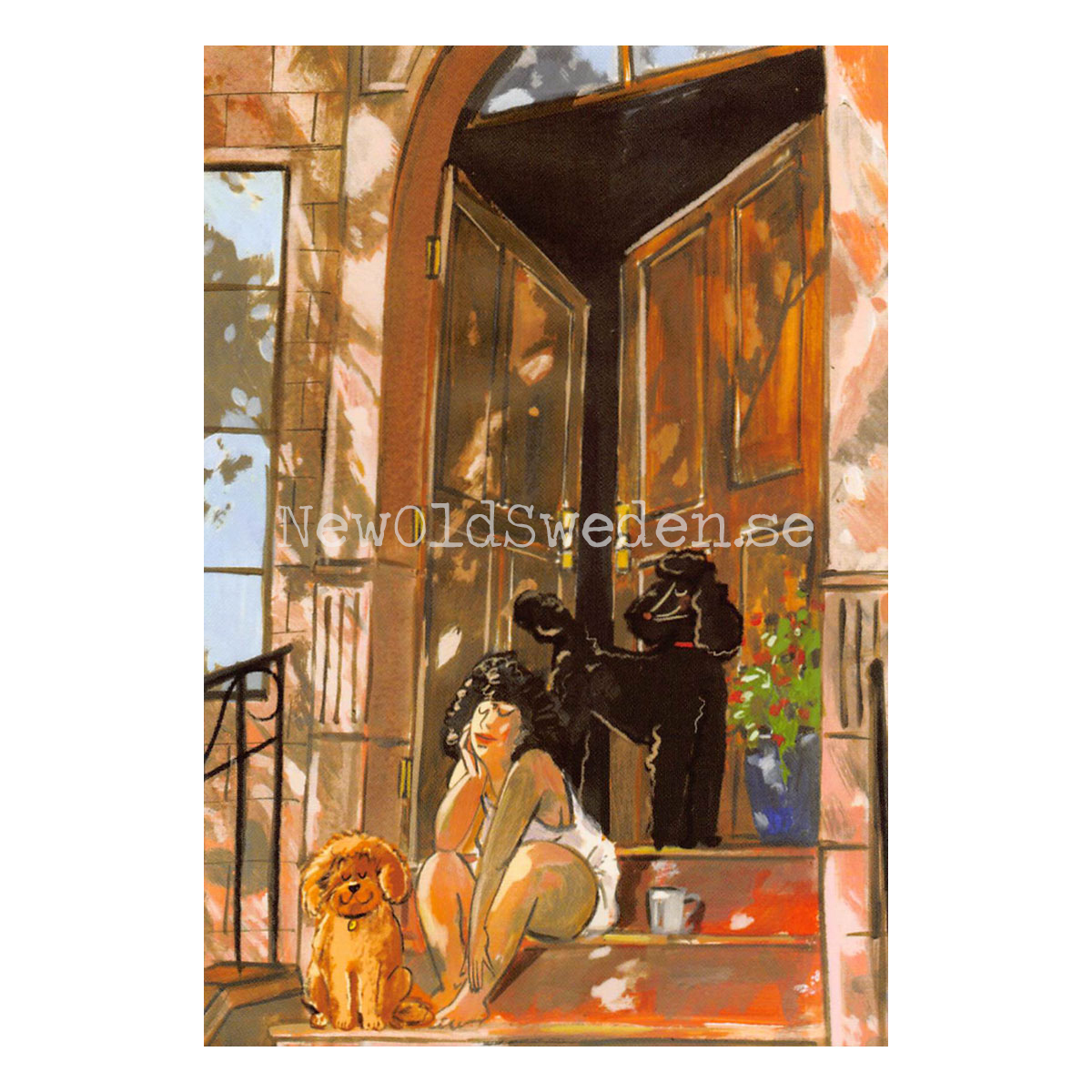 Sunday Light 2020 - Mokshini - Postcard A6 - 1607 - 2