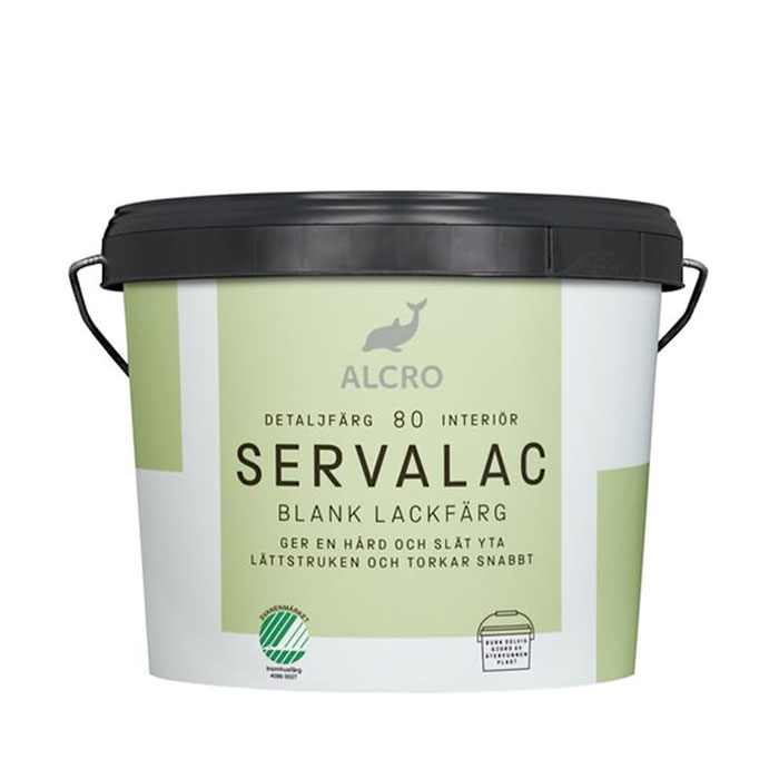 Servalac Blank Lackfärg Bas C 0,675L