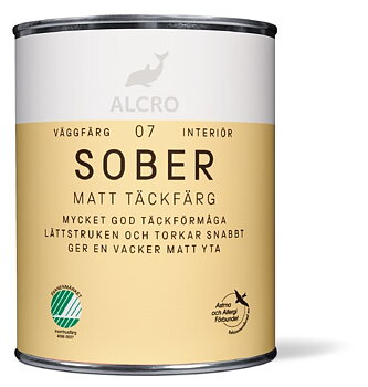 Sober Täckfärg Bas C 0.9L