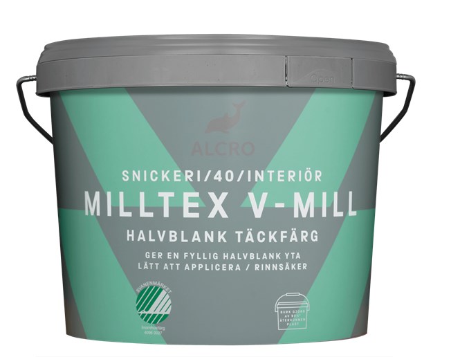 Milltex V-Mill Halvblank S 0500-N 1L