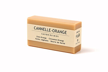 Tvål Kanel & Apelsin 100g, Savon Du Midi
