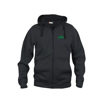 Basic hoody full zip